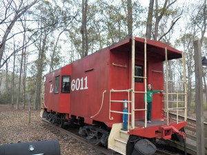 KOA caboose